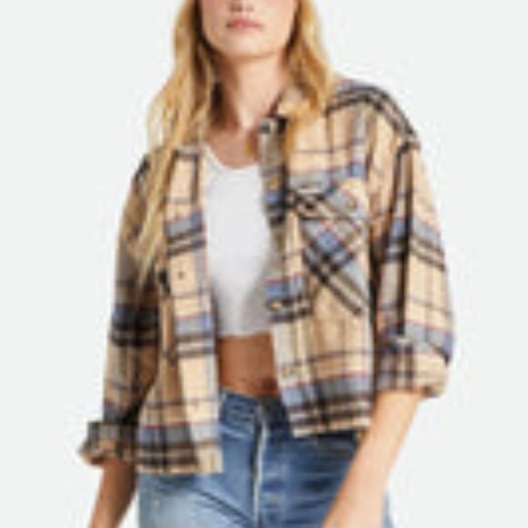 Bowery Seasame/Flint Blue Flannel - Picture 1 of 2